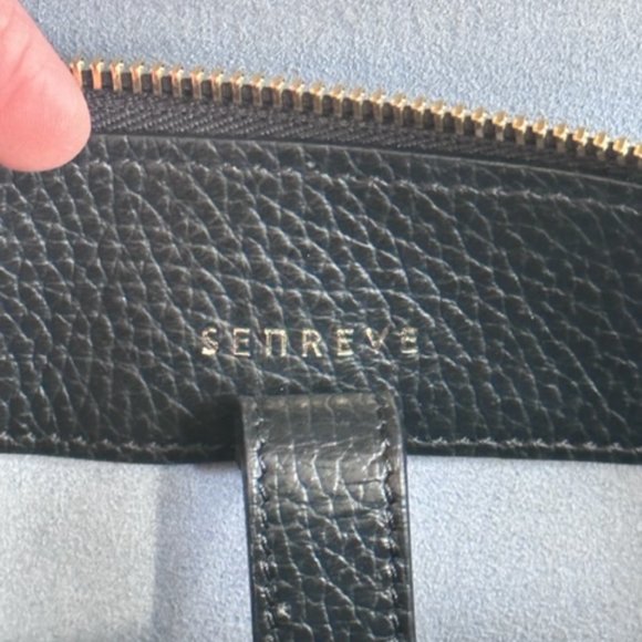 Senreve Mini Maestra in Black Dolce Italian Leather- EXCELLENT CONDITION! - Picture 14 of 15